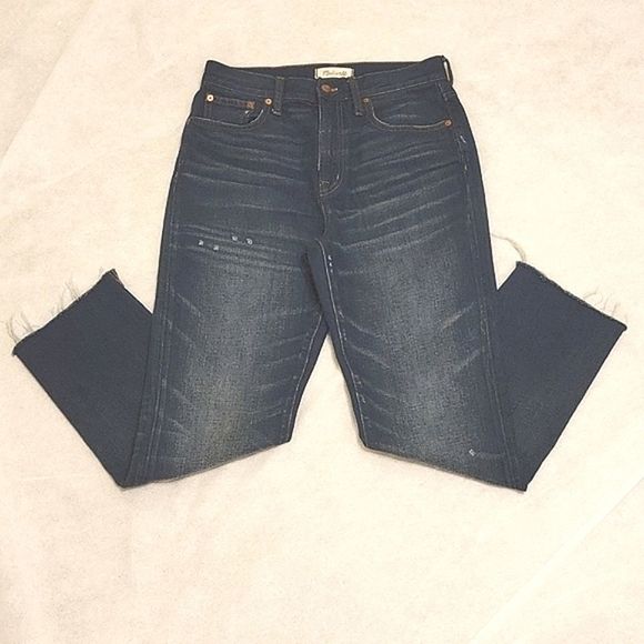 Madewell Denim - Madewell vintage jeans style F7786, rn77388 high rise Step-Hem Edition